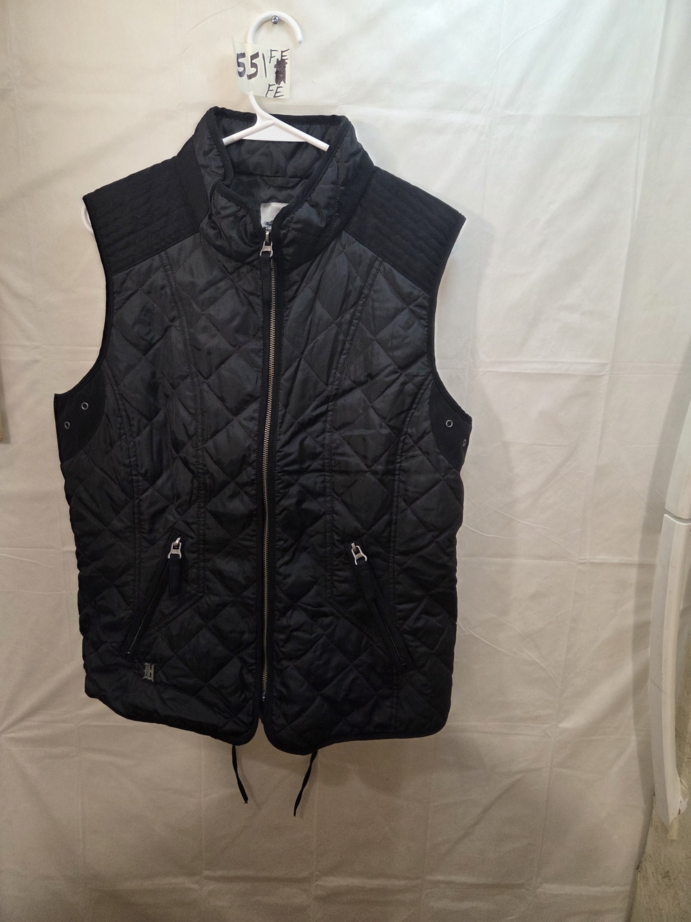 Harley-Davidson Quilted Black Sleeveless Puffer Vest